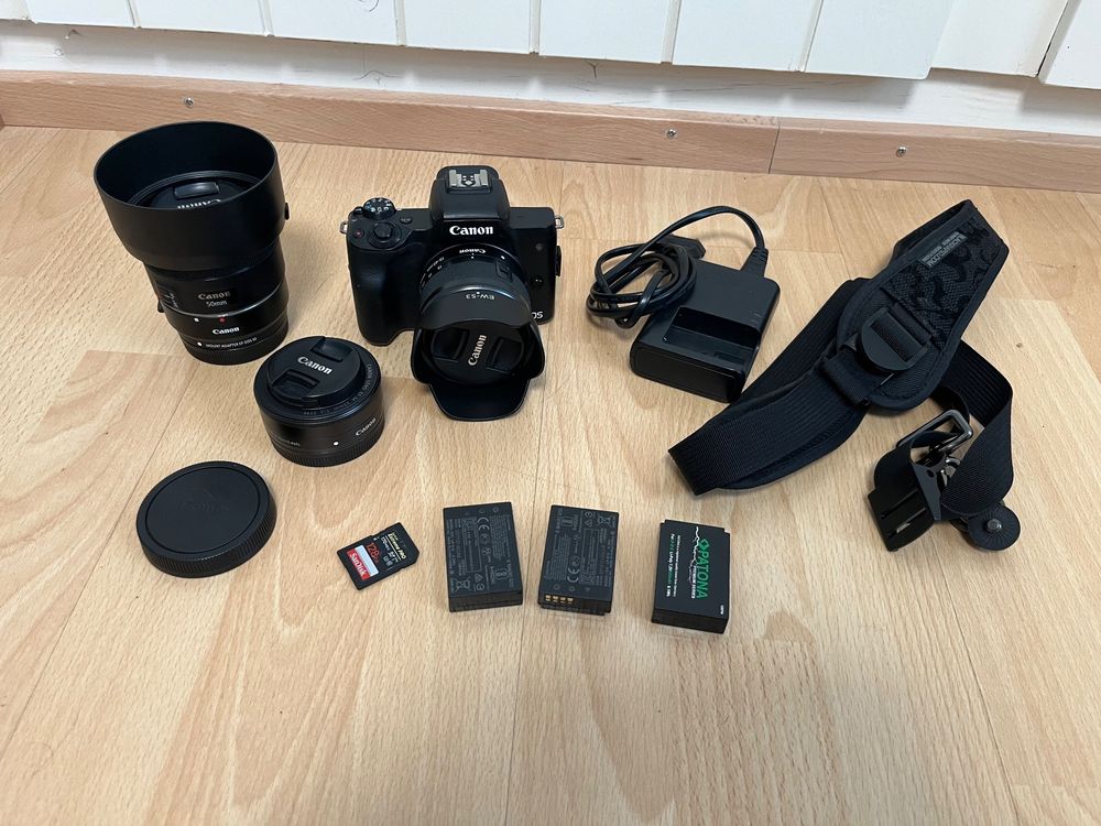 Canon Eos M50 Set Kaufen auf Ricardo