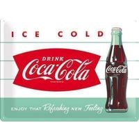 Blechschild - Coca Cola - Ice Cold