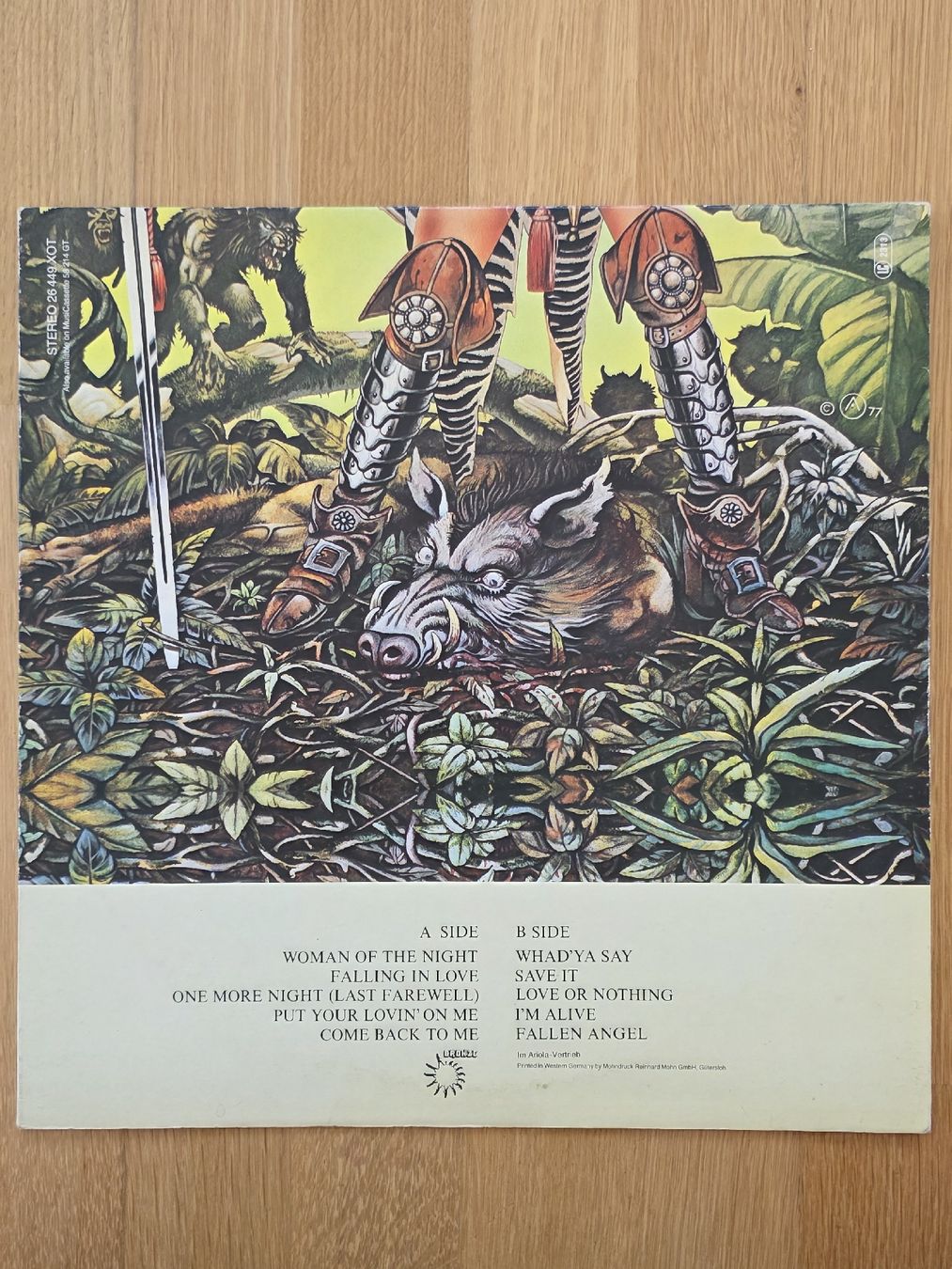 Dischi in vinile: Uriah Heep Fallen Angel Vinyl LP – Usato da Ramsen venduto da Daim8 1