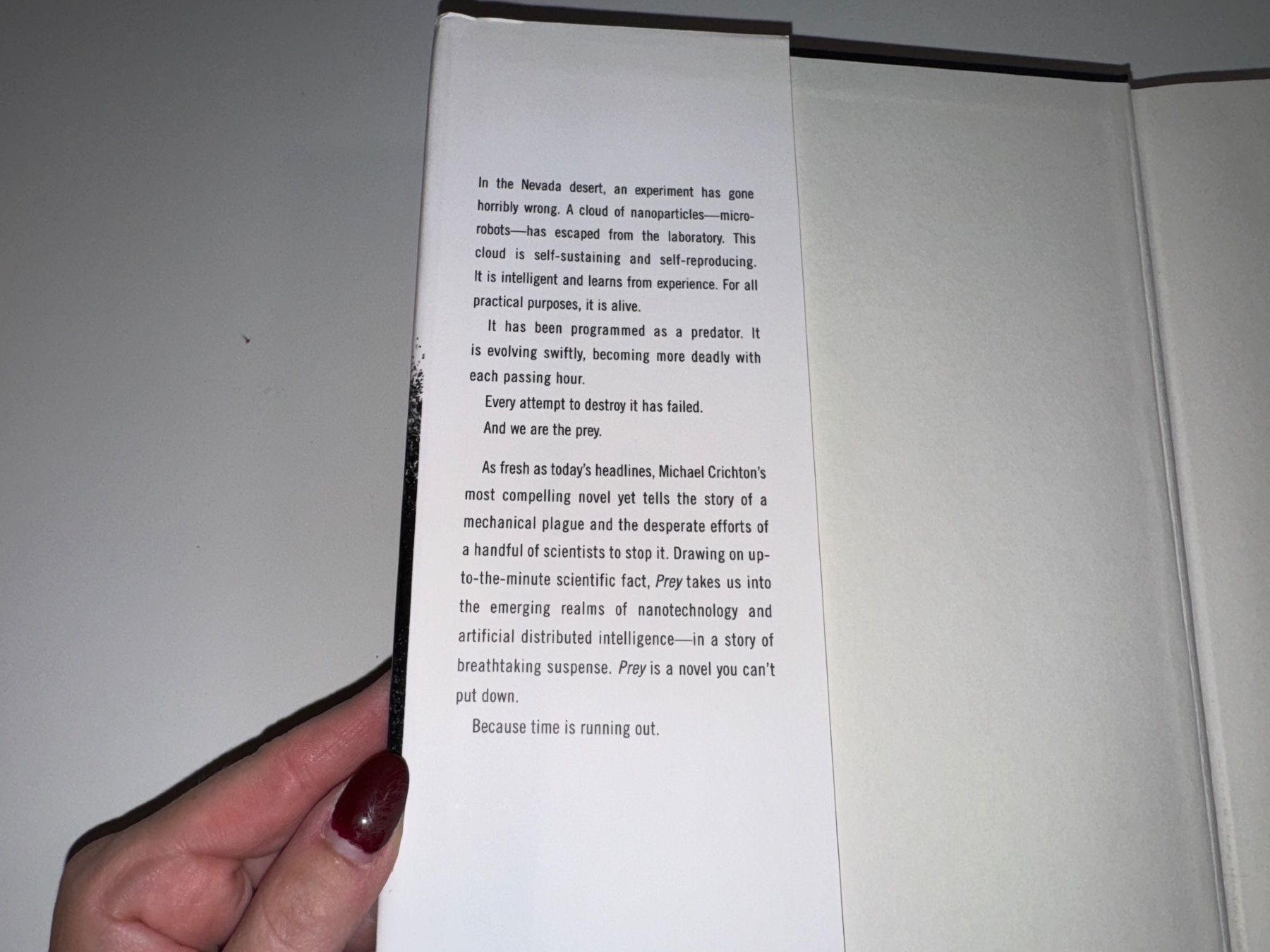 Libri: NOVEL: Michael Crichton, Prey – Usato da Grosswangen venduto da English_books 2