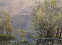 Aquarelle Auf Blatt