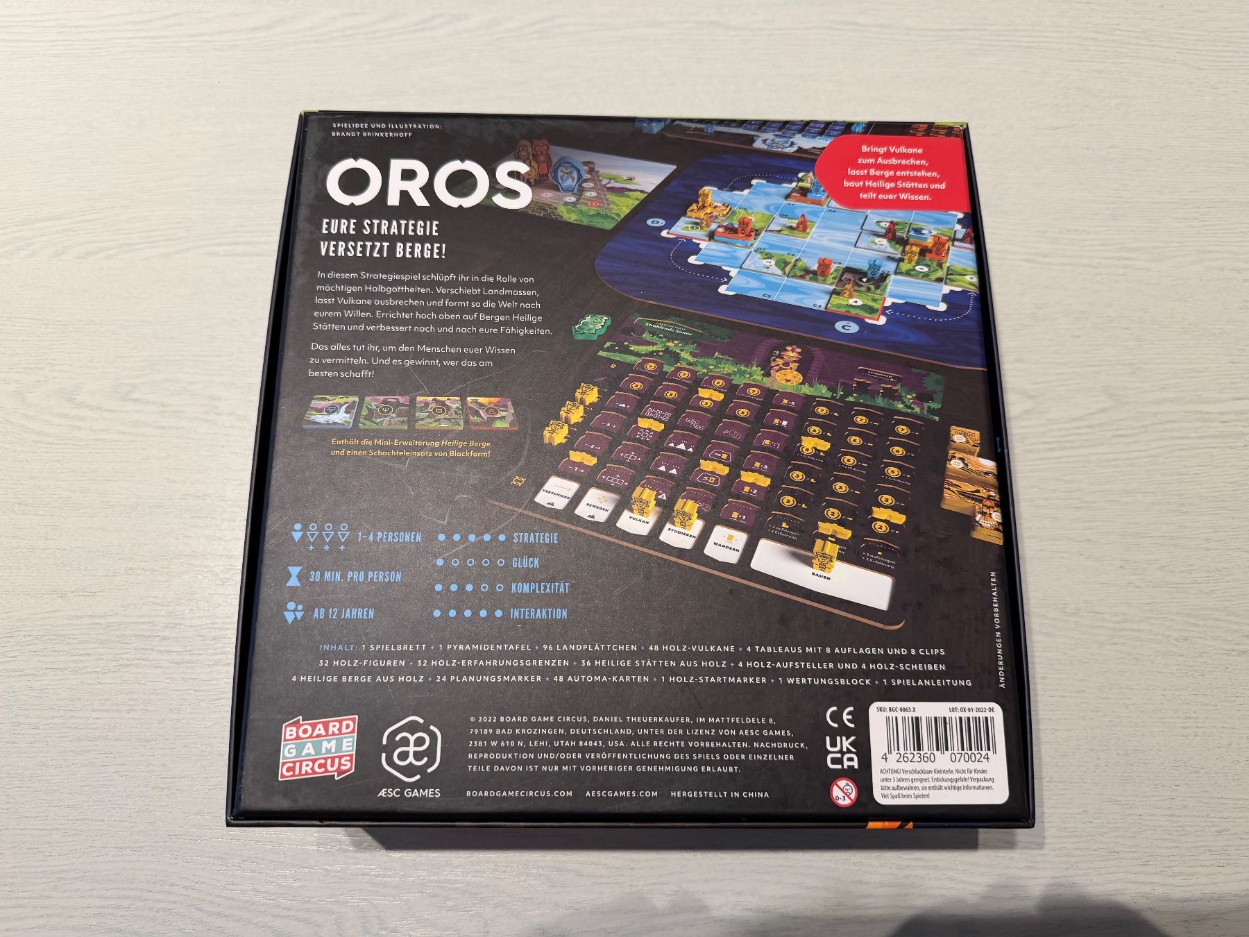Giochi: Oros - Kickstarter Version – Usato da Seuzach venduto da Pascal44060 2