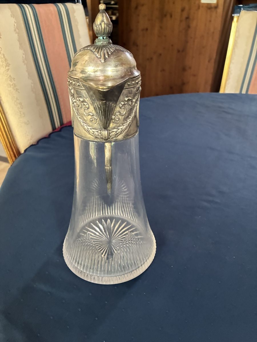 Carafes: 2 antike Weinkaraffen um 1900 – D'occasion à Dornach par Rosengarten 2