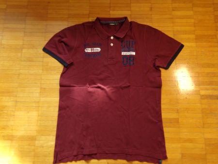 Herren Poposhirt bordo  Gr. L