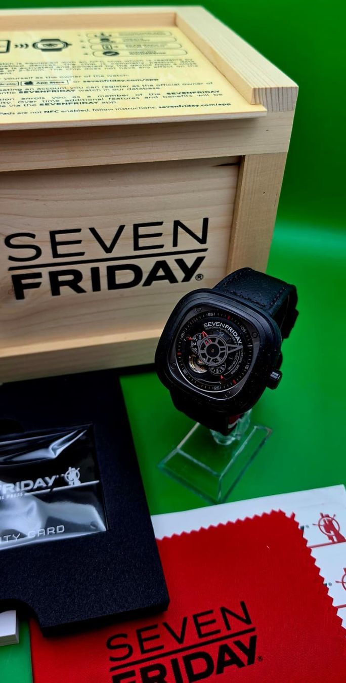 Omega Orologi: SEVENFRIDAY P3/01 AUTOMATIC INDUSTRIAL SERIE RELEASE #12885S – Nuovo e nell'imballaggio originale da Neftenbach venduto da Taschen-Uhren 2