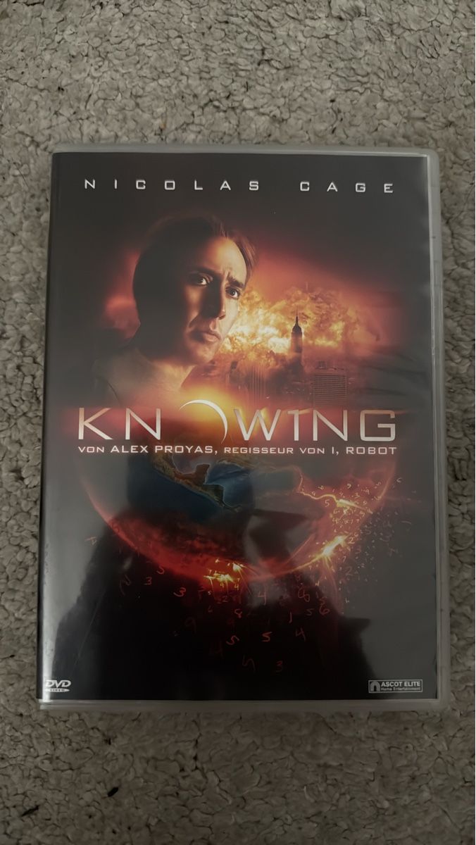 Tutti i DVDs: DVD Knowing Nicolas Cage guter Zustand – Nuovo (secondo la descrizione) da Herisau venduto da Pat_Wi88