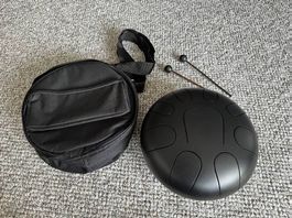 Zungentrommel in schwarz 25cm - G Mitte