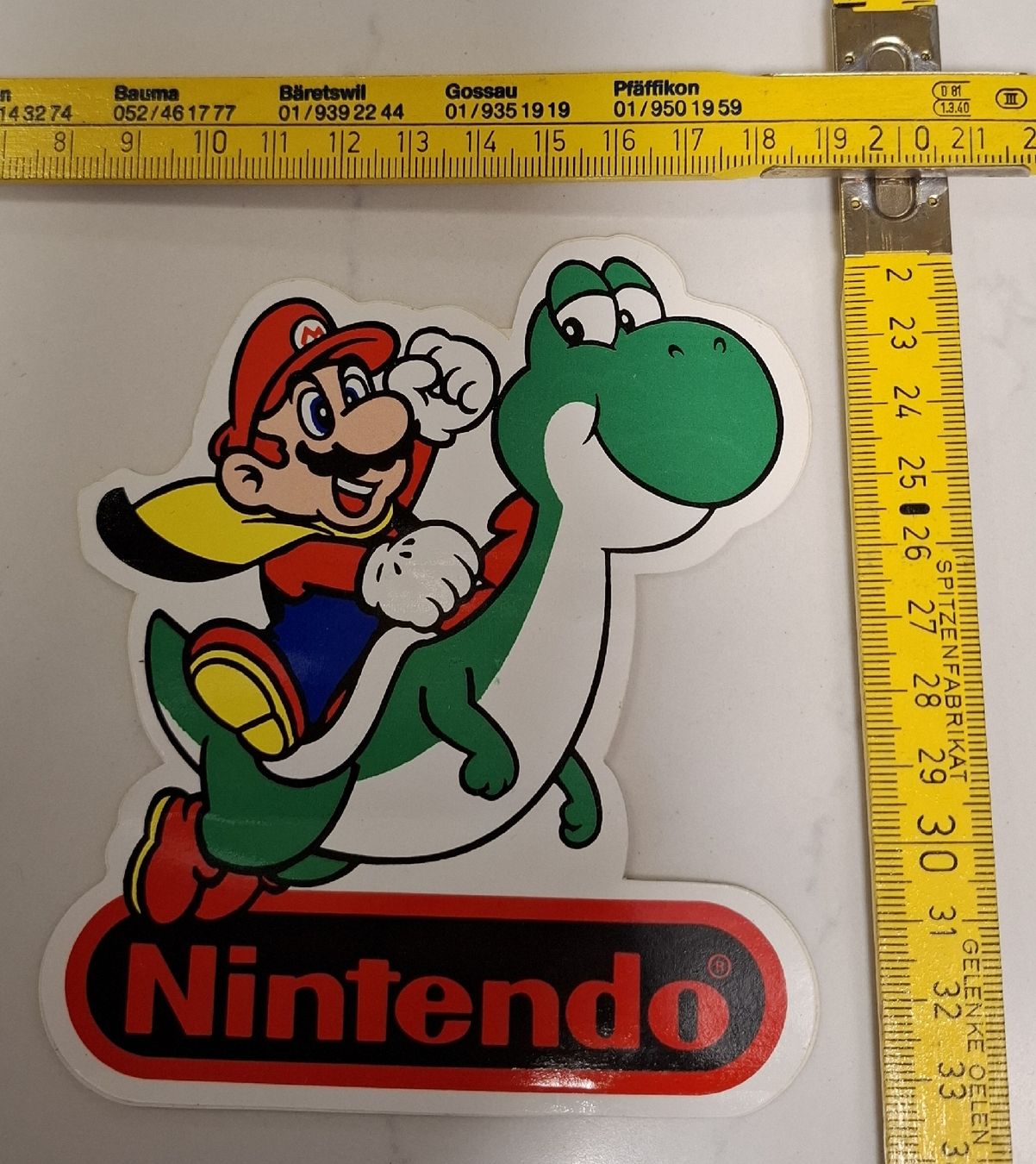 Sticker: Nintendo Mario & Yoshi Sticker, Vintage – Usato da Pagig venduto da Spring14 2