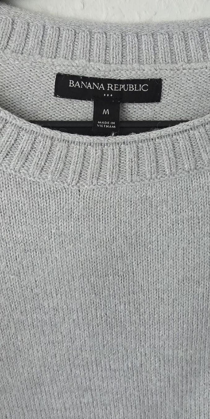 Banana Republic Maglioni & Felpe: Pull Banana Republic Gris Clair Taille M – Usato da Genève venduto da MariaS2 2
