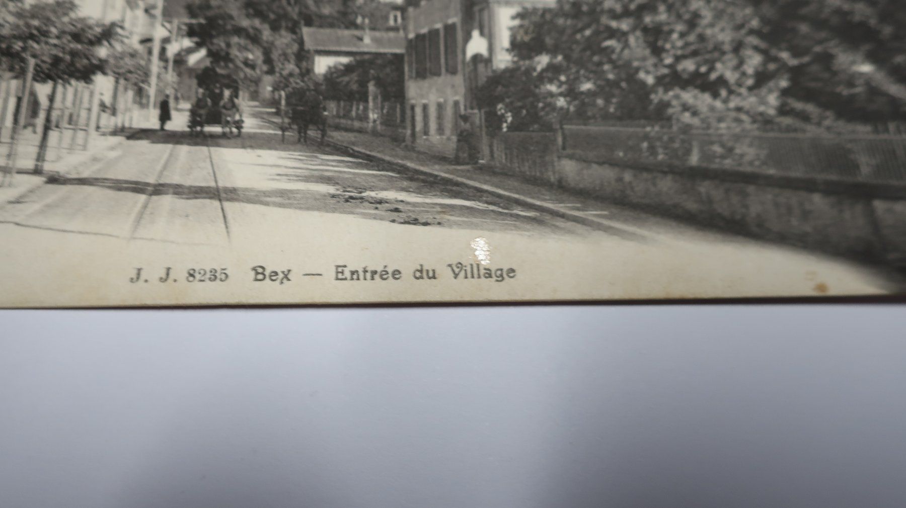 Ansichtskarten: Bex - Entrée du village  1912 – Defekt aus Cormoret von Pascalll2001 2