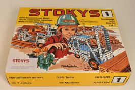 Stokys Metallbaukasten Grundkasten 1 Vintage – Für Bastler