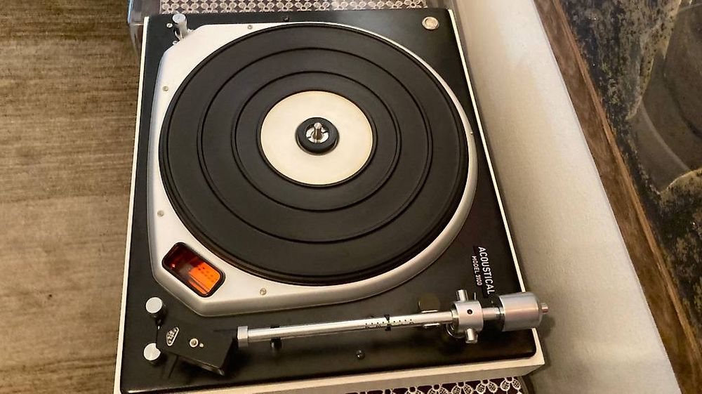 Platine Technics SL 3100 Vintage – Tourne-disque Argenté (bon état)