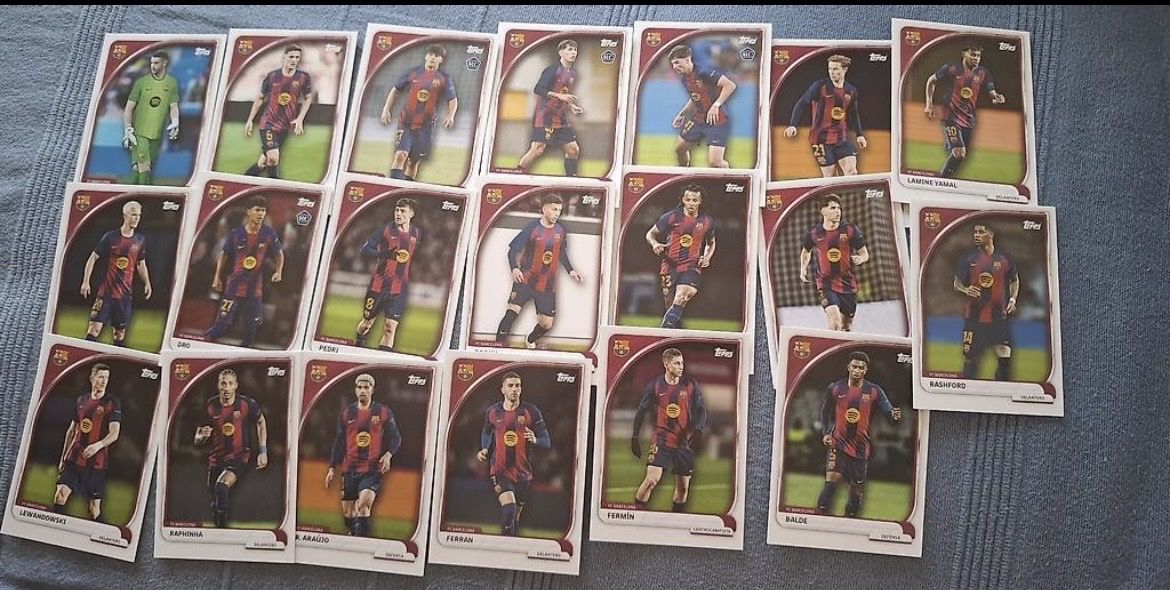 Carte collezionabili: FC Barcelona Fussballkarten Set – Nuovo (secondo la descrizione) da Pfäffikon SZ venduto da yello13 1