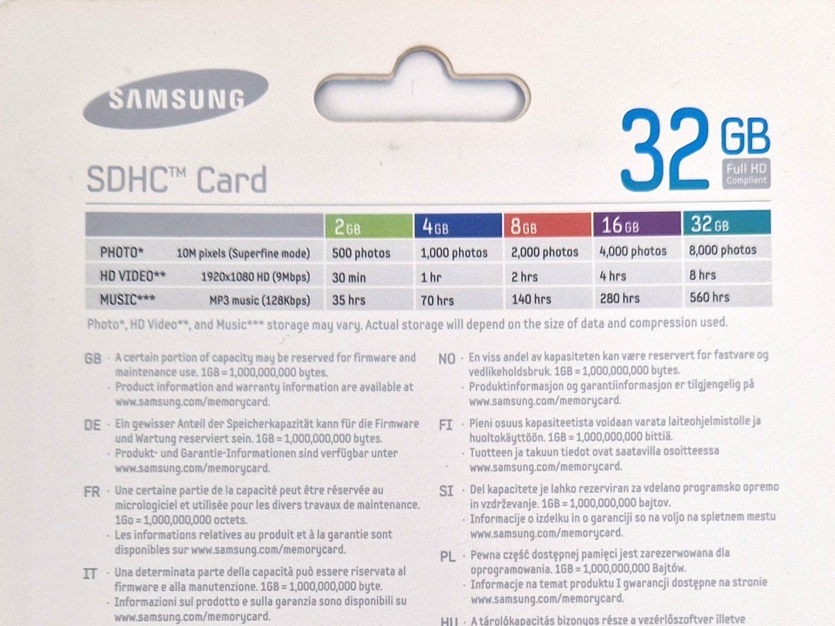 Samsung Cartes mémoire: Samsung 32GB SDHC Card – Neuf avec emballage d'origine à Basel par Restwert_Basel 2