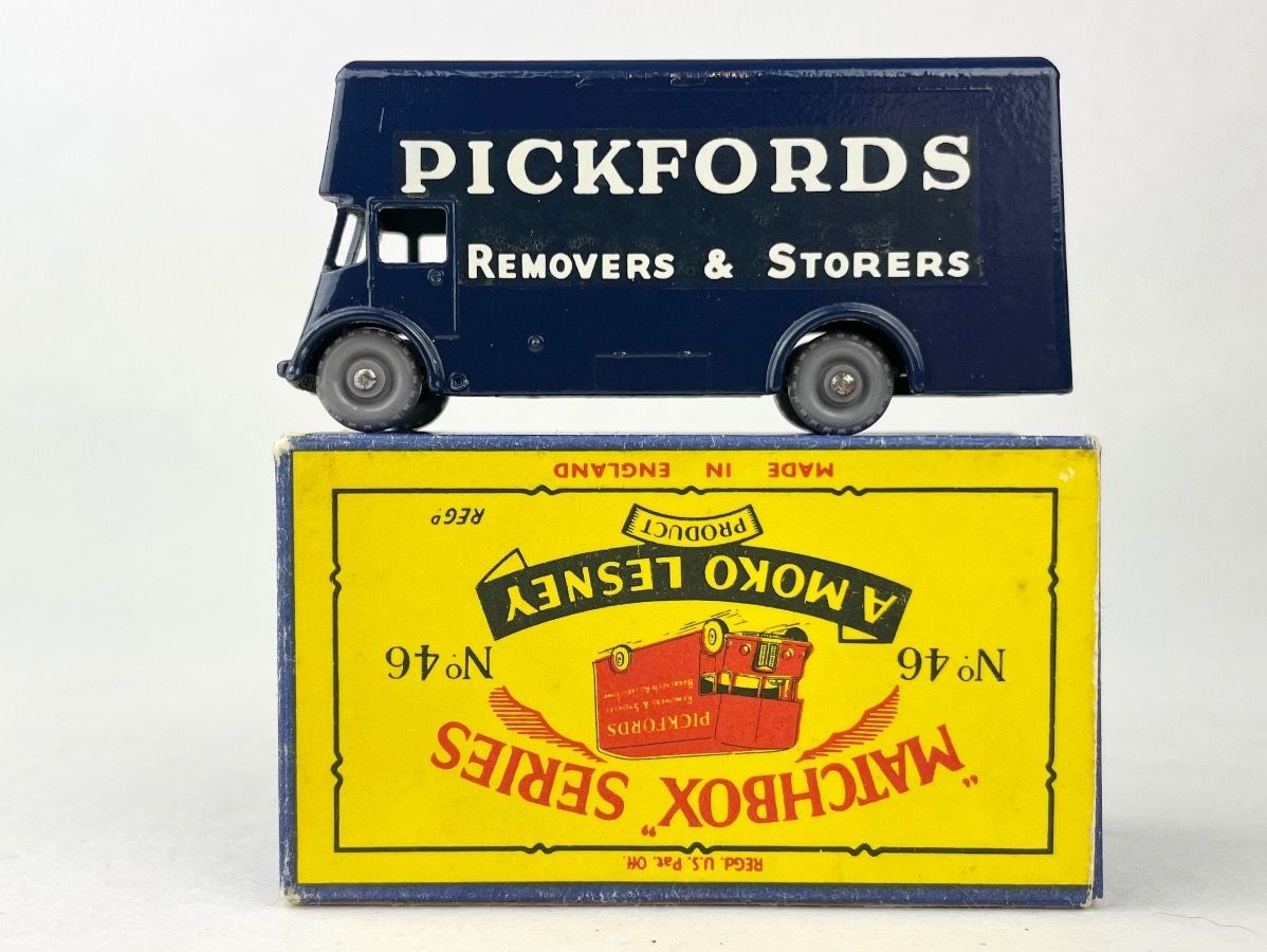 Matchbox Modellautos: Matchbox Moko Lesney 46B Pickfords Removals - MINT! – Neu (gemäss Beschreibung) aus Genthod von lightyear63 1