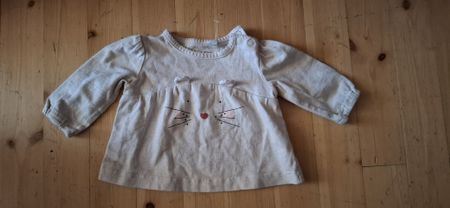 H&M Baby Shirt, Grösse 56, Langarm, Top Zustand!