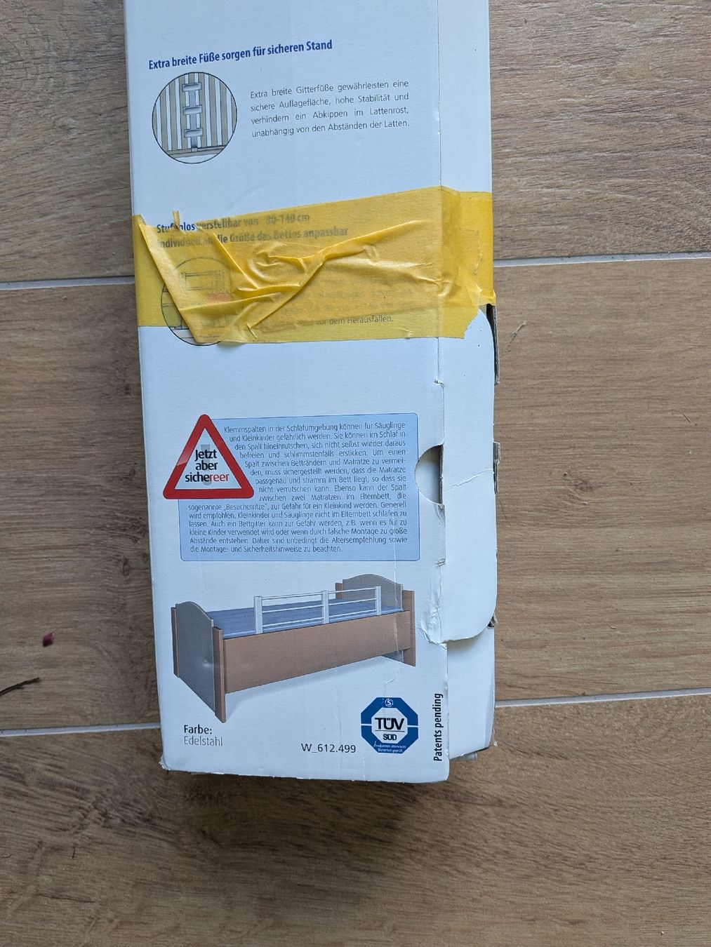 Box & Barriere di sicurezza: Bettgitter Reer edelstahl – Usato da Eschenbach SG venduto da SanFranciscoCalifornia 2