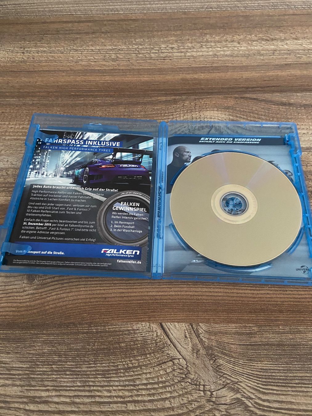 Tutti i DVDs: Fast & Furious 7 Extended Version Blu-ray Top Zustand! – Usato da Hasle LU venduto da P89erni01 3