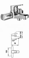 Mitigeur bain + douche Laufen neuf 