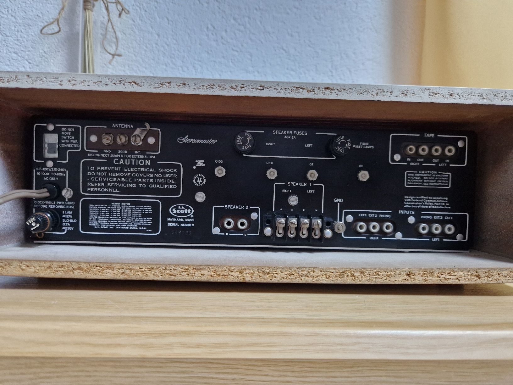 Scott Amplificatori: Scott 342-C/13 – Usato da Arbon venduto da Mayak_Sound 6