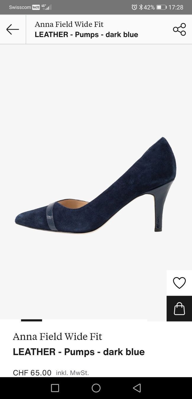 Damenschuhe: Neue Leder-Pumps Gr. 40 – Neu und originalverpackt aus Buchs ZH von Solletico 1