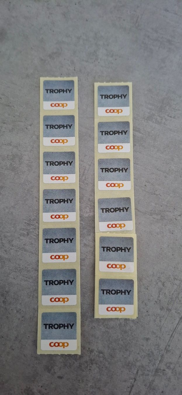 Coop Raccolte di bollini & punti: 13 x Coop Trophy Sammelmarken – Nuovo e nell'imballaggio originale da Reinach BL venduto da Chela04