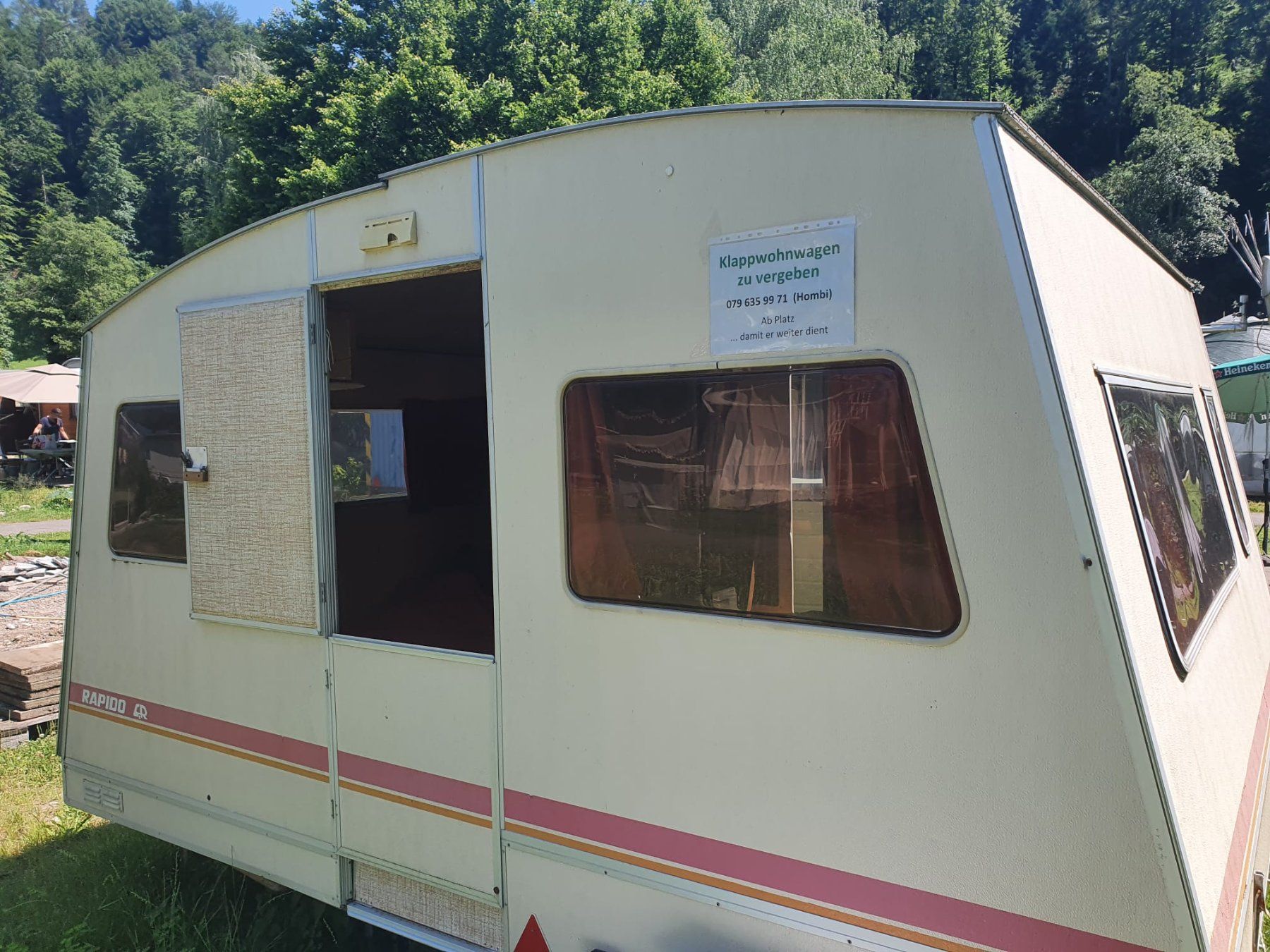 Remorques: Rapido Klappwohnwagen – D'occasion à Obfelden par Kirinki