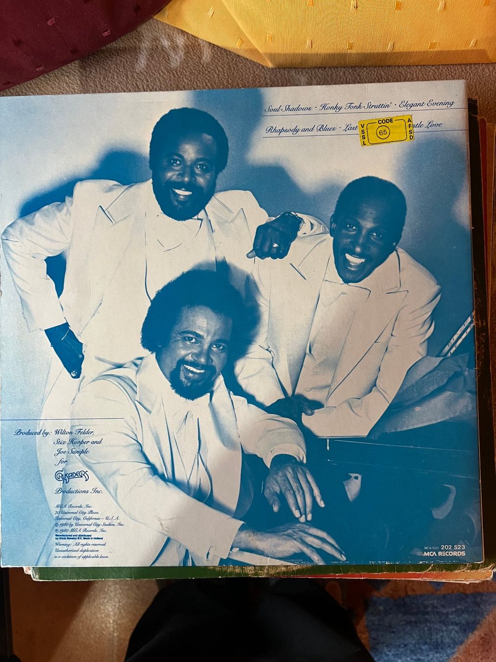 Dischi in vinile: Vinyle 33T  The Crusaders Rapsody and Blues – Usato da Leysin venduto da velatara 1