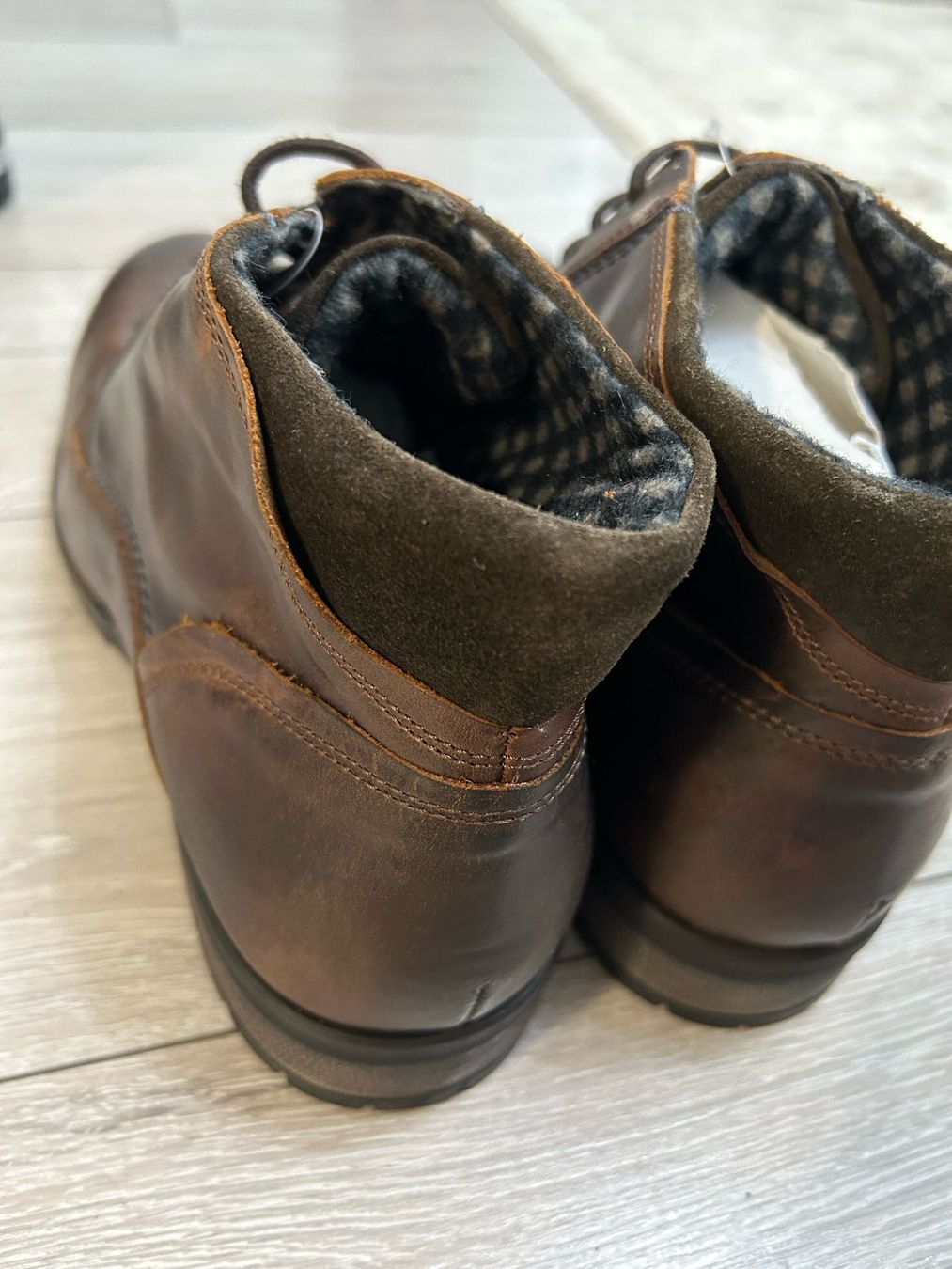 Herrenschuhe: Herrenschuh AM braun echtleder Grösse 45 – Neu (gemäss Beschreibung) aus Urdorf von Wolda3 1