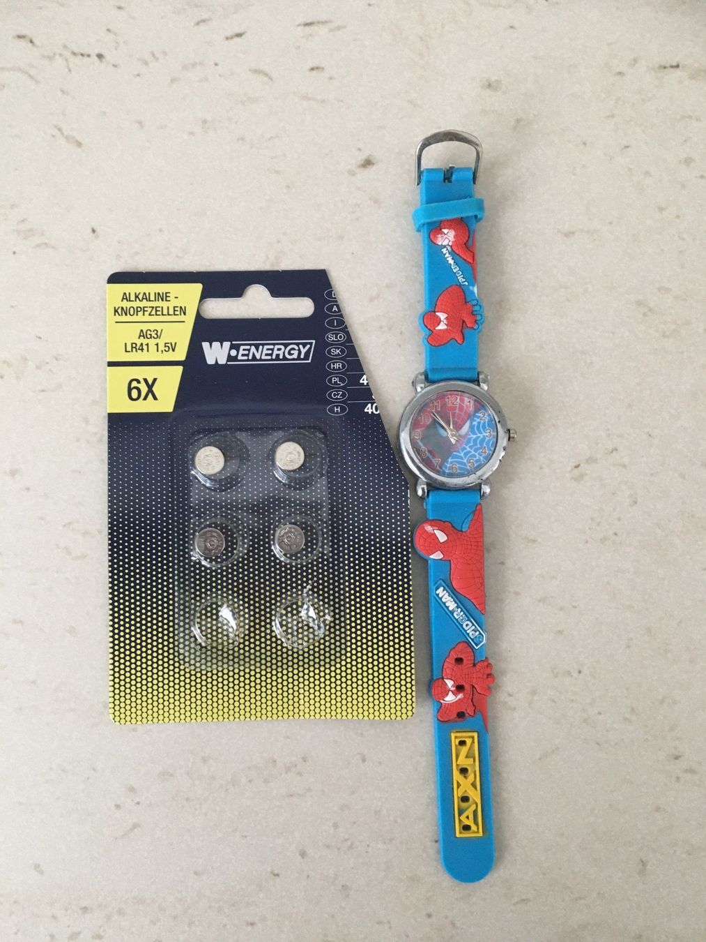 Uhren: Spider-Man Armbanduhr – Gebraucht aus Gächlingen von Tara_devi