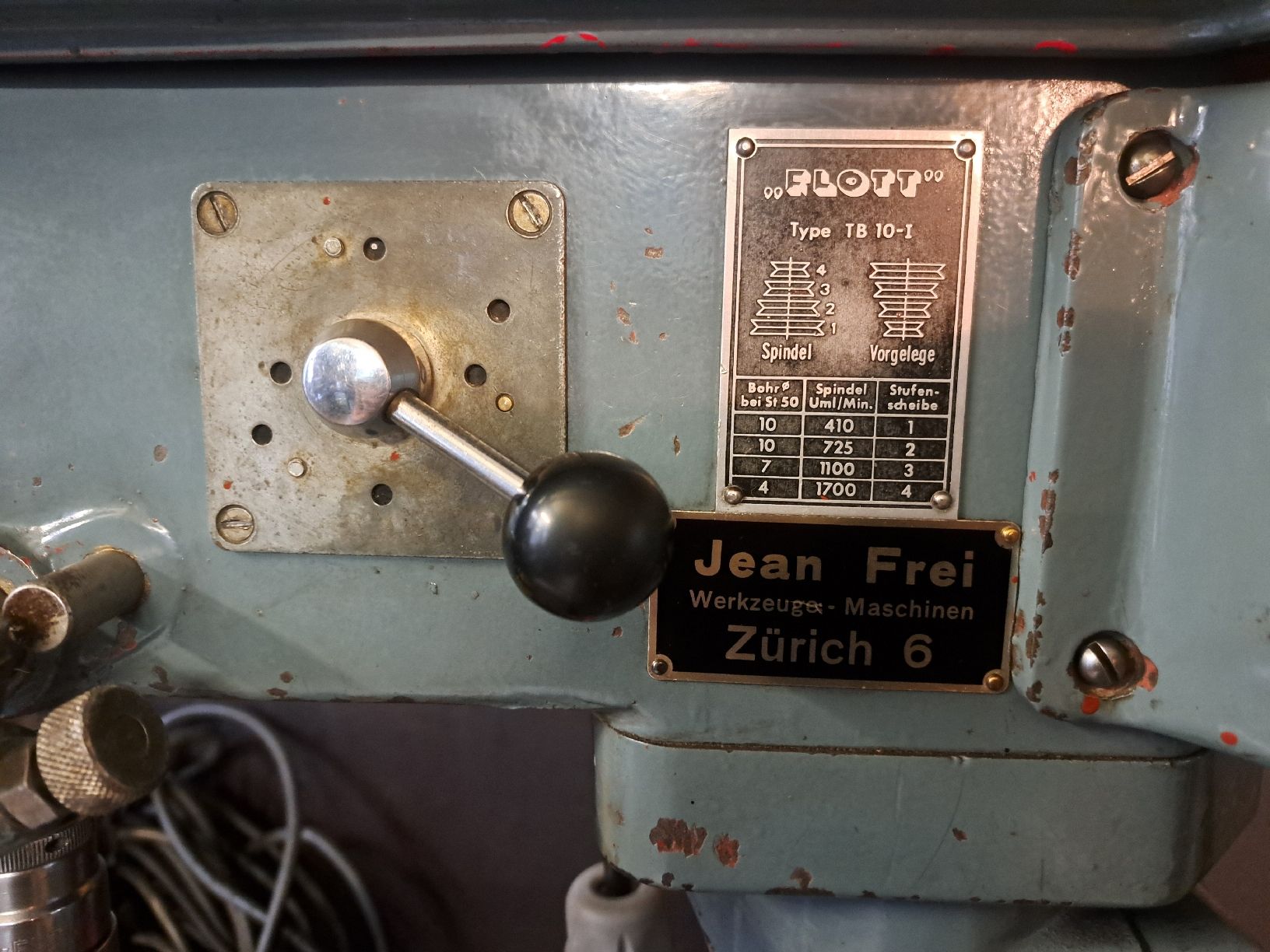 Flott Trapani: Tischbohrmaschine "Flott" TB10 – Usato da Muotathal venduto da s_spiess 1