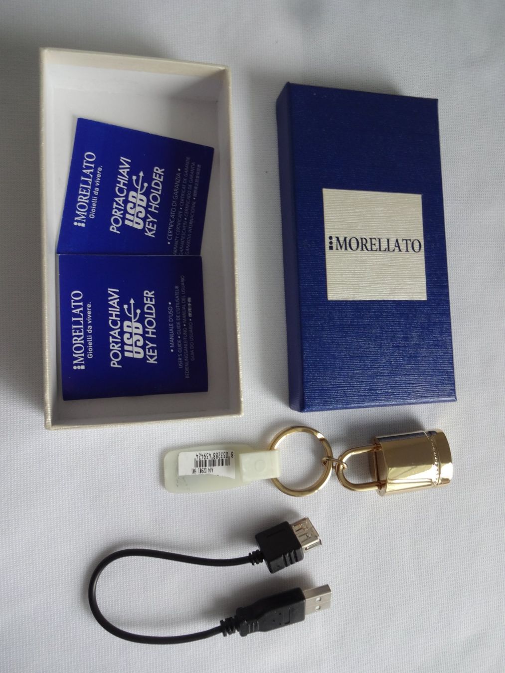 USB Sticks: MORELLATO USB von 1GB, Vergoldet – Neu und originalverpackt aus Frauenfeld von Reyy58