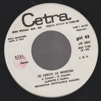 7 " CASADEI ORCHESTRA SPETTACOLO / OSANNA IO CERCO LA MOROSA