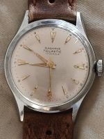 Junghans"Trilastic"-handaufzug Uhr,antik, läuft