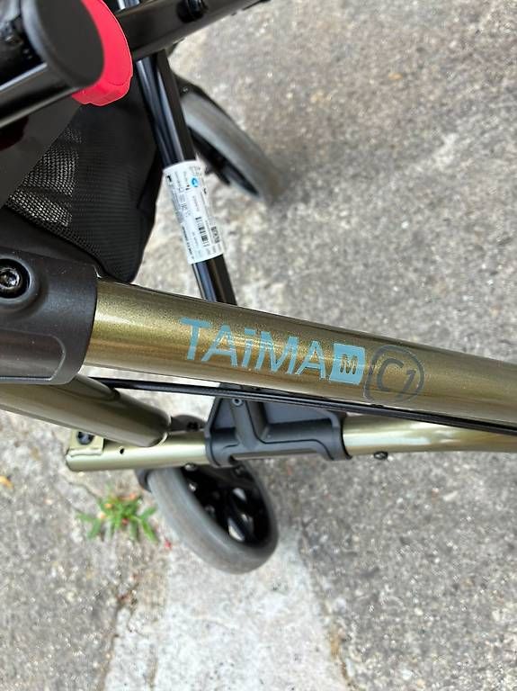 Gehhilfen: Déambulateur Rollator Dietz Taima M C1  Vert Métallisé – Gebraucht aus Bourguillon von inthenightprod. 4