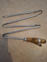 Reinigung Waffen Aluminium Holzgriff faltbar 