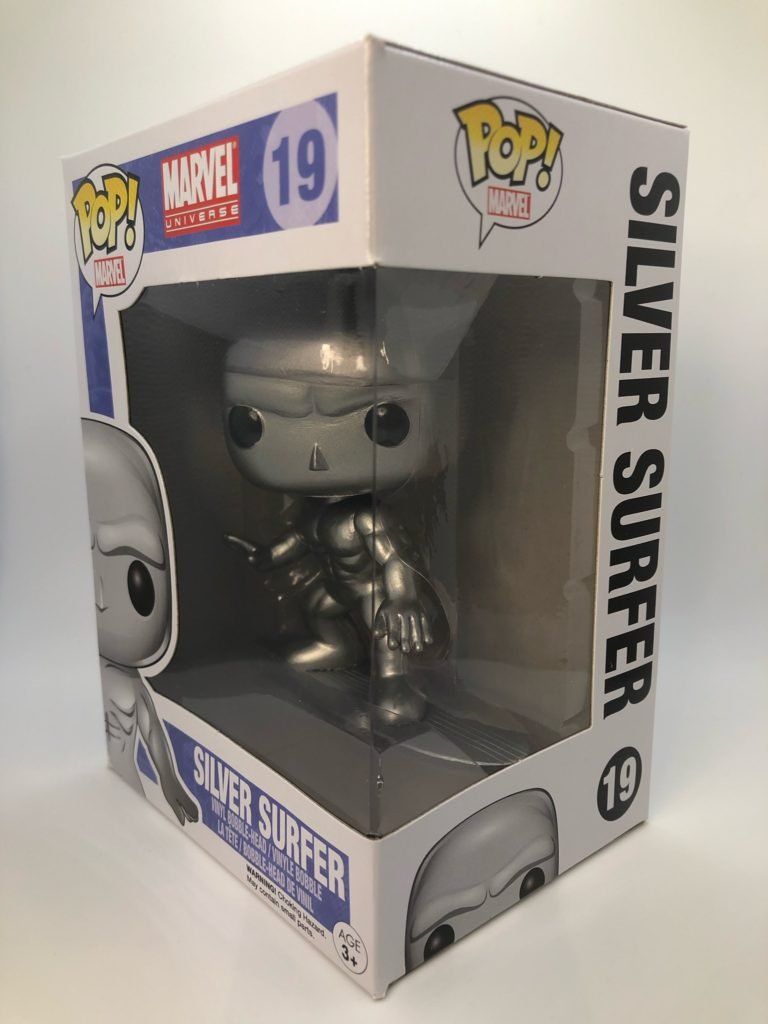 Funko Statuette: Funko POP! Marvel Universe Silver Surfer – Nuovo e nell'imballaggio originale da Le Mouret venduto da perfectbijou 1