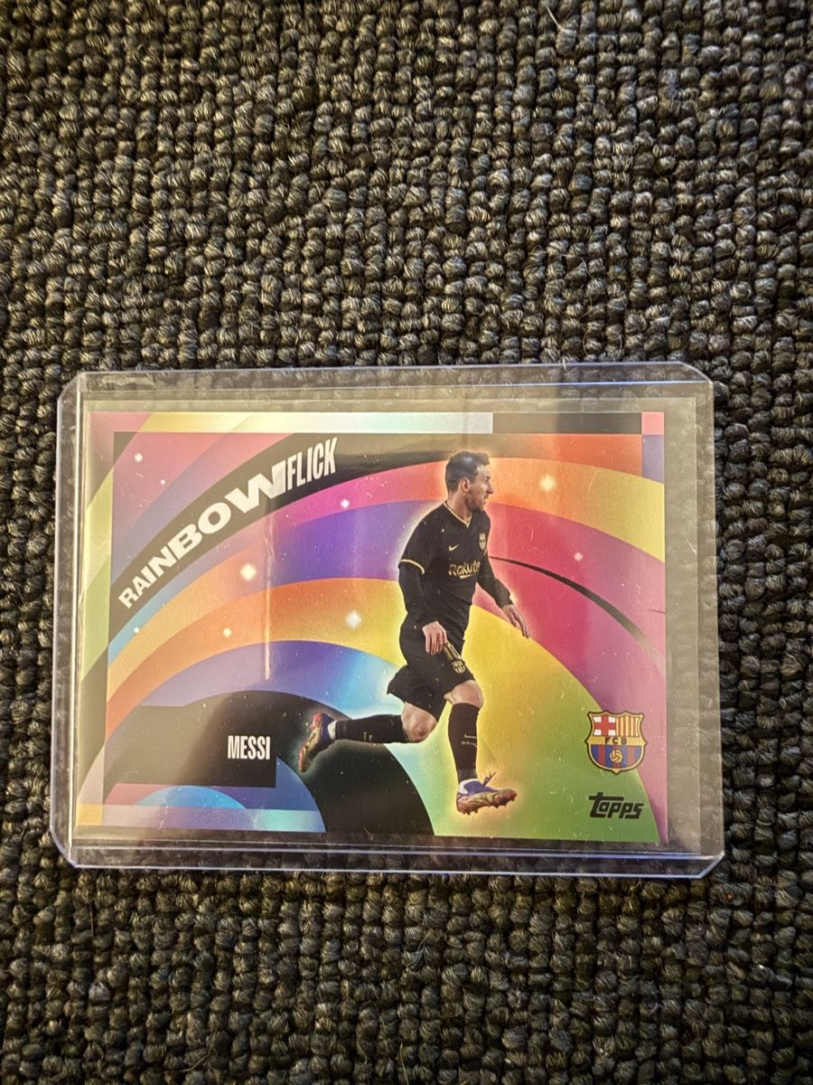 Topps Carte collezionabili: Lionel Messi Rainbowflick Casehit – Nuovo (secondo la descrizione) da Waldkirch venduto da Doreen3