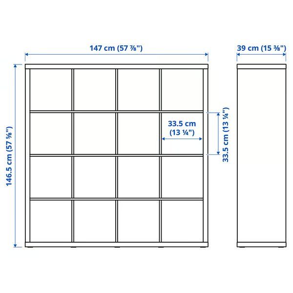 Ikea Regale: IKEA Kallax 4x4 schwarz – Gebraucht aus Luzern von bigbennybunny 2
