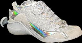 GlitzerSneaker/Hochzeits-Sneaker Gr. 39 superbequem /Leder
