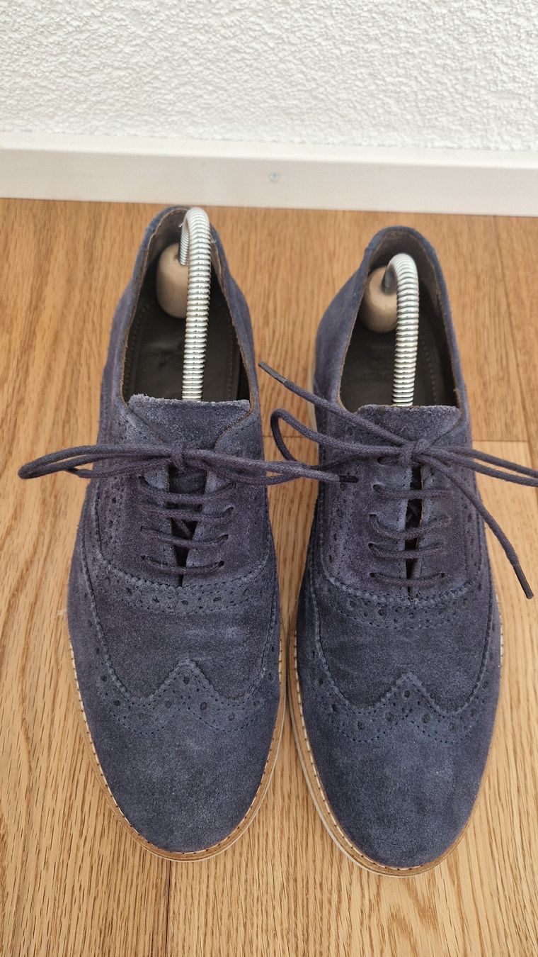 Navyboot Herrenschuhe: Navyboot Schuh, blau, Gr.40 – Gebraucht aus Balterswil von SiMar_19