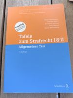 Tafeln zum Strafrecht I & II, Neu