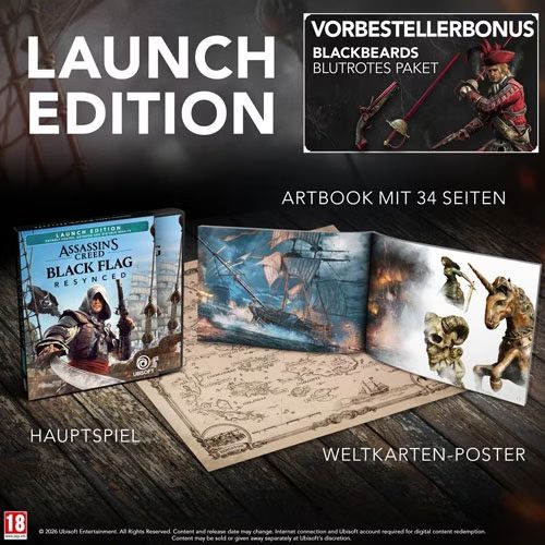 Giochi: Assassin’s Creed Black Flag Resynced PS5 - Launch Edition – Nuovo (secondo la descrizione) da Winterthur venduto da jimpanse_32 1