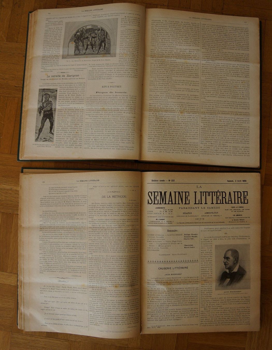 Bücher: La Semaine littéraire 1897&1898 complet – Gebraucht aus Ebikon von altiplano 3