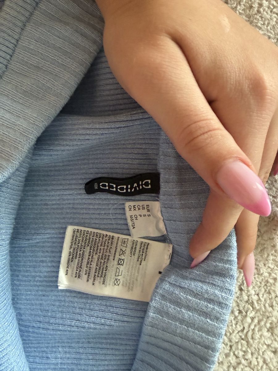 H&M Lots de vêtements: Strick 2 Teiler hellblau Grösse S guter Zustand – D'occasion à Benken SG par sar_9dsn 2