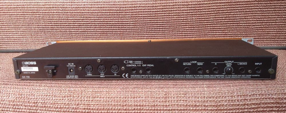 BOSS GX-700 Guitar Effect Processor (Gebraucht) in Stein AR für CHF 145 ...
