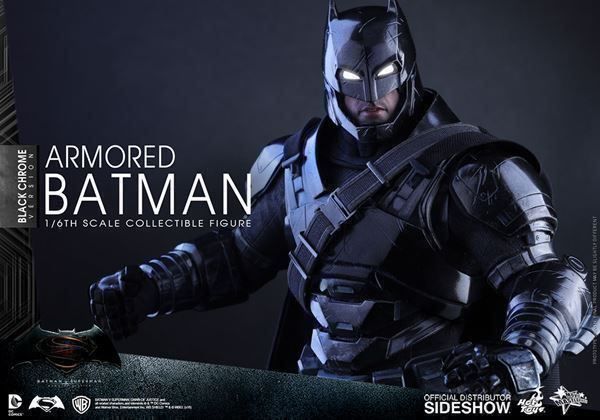 Hot Toys Statuette: Black Chrome Armored Batman - Hot Toys – Nuovo e nell'imballaggio originale da Dürnten venduto da Nexomynon 7