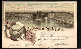 Litho Genève, Le Jura, Les mouettes