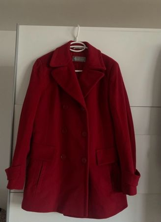 Max Mara Mantel Rot