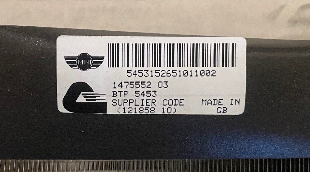 Mini Tutti pezzi di ricambio auto: Mini Cooper Radiateur – Nuovo (secondo la descrizione) da Satigny venduto da rfo59 4